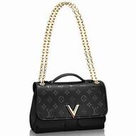 Louis Vuitton Very Chain Monogram Cowhide Leather Bag M42899