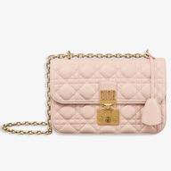 DIORADDICT FLAP BAG CANNAGE LAMBSKIN DM5818CN