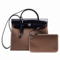 Hermes Herbag Hand/Shoulder Bag Camel H7122601