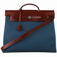 Hermes Herbag Hand/Shoulder Bag Covellite H7122610