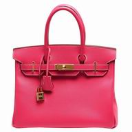 Hermes Birkin Epsom 30cm Calfskin Handbag Candy Pink H7122602
