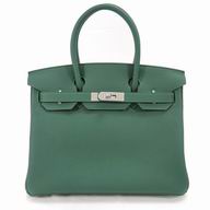 Hermes Birkin Epsom 30cm Calfskin Handbag Green H7122608