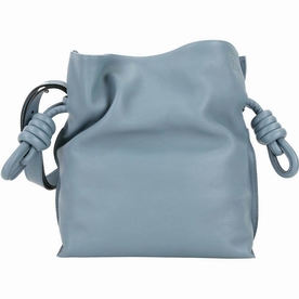 Loewe Flamenco Knot Calfskin Handbag LightBlue L8011417