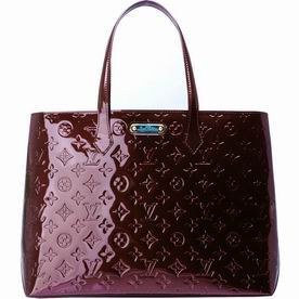 Louis Vuitton Monogram Vernis Wilshire MM Amarante M91645