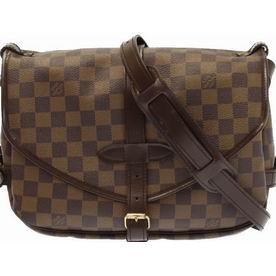 Louis Vuitton Damier Ebene Canvas Saumur Bag N48081