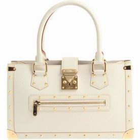 Louis Vuitton Suhali Goat Leather Off-White Color Box Bag M91815
