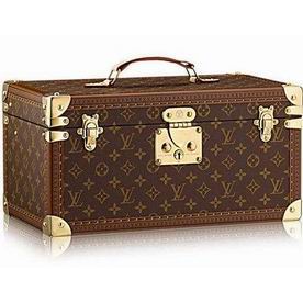 LV Monogram Canvas Bolte Bouteilles Beauty Case Mirror M21822