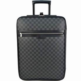 LOUIS VUITTON TRAVEL LUGGAGE DAMIER GRAPHITE CANVAS PEGASE 55 N23299