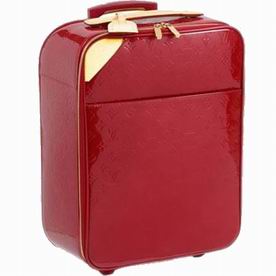 Louis Vuitton Monogram Vernis Pegase 50 suitcase (Luggage) In Pomme Damour M91991