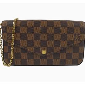 Louis Vuitton Damier Ebene Canvas Pochette Felicie Cross-body Bag N63032