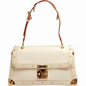 Louis Vuitton Talentueux White Suhali Leather Shoulder Bag M91823