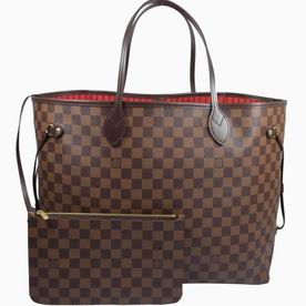 Louis Vuitton Monogram Neverfull Shoping Bag GM N41357