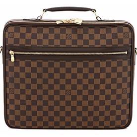 Louis Vuitton Damier Ebene Canvas Sabana Computer Case N53355