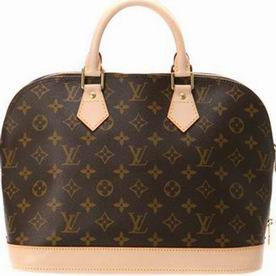 LOUIS VUITTON MONOGRAM CANVAS ALMA HANDBAG M51130