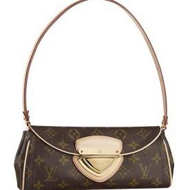 LOUIS VUITTON MONOGRAM CANVAS BEVERLY CLUTCH M40122
