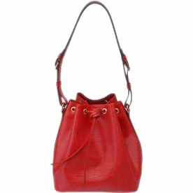 LOUIS VUITTON EPI LEATHER PETIT NOE RED M5901E