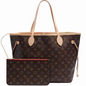 Louis Vuitton Monogram Canvas Neverfull MM Cerise M41177