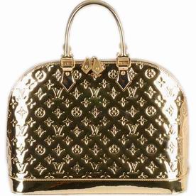 LOUIS VUITTON MONOGRAM MIROIR ALMA MM GOLD M93624