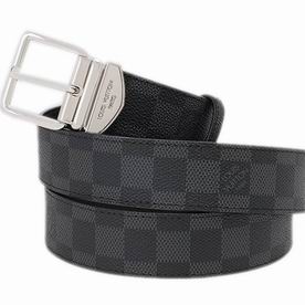 Louis Vuitton Damier Graphite Canvas Belt M9708T