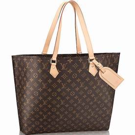 Louis Vuitton Monogram Canvas All-in GM Size Handbag M47030