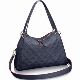 Louis Vuitton Monogram Empreinte Leather Ponthieu PM Marine Rouge M43721