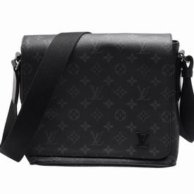 Louis Vuitton Monogram Eclipse Canvas District PM M44000