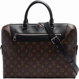 Louis Vuitton Monogram Macassar Canvas Porte-Documents Jour Bag M54019