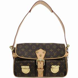LOUIS VUITTON MONOGRAM CANVAS HUDSON HANDBAG M40027