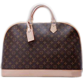 LOUIS VUITTON MONOGRAM CANVAS ALMA VOYAGE GM Handbag M41446