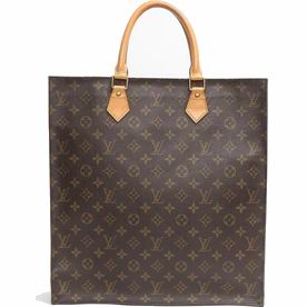 Louis Vuitton Monogram Canvas Sac Plat Tota Bag M51140