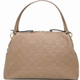 Louis Vuitton Monogram Empreinte Leather Ponthieu PM Taupe Glace M43743
