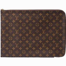 Louis Vuitton Monogram Canvas Poche Documents Khaki M53456
