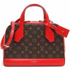 Louis Vuitton Monogram Canvas Dora PM In Red M40274