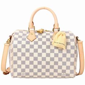 Louis Vuitton Damier Azur Cavans Speedy Bandoulière 25 N41374