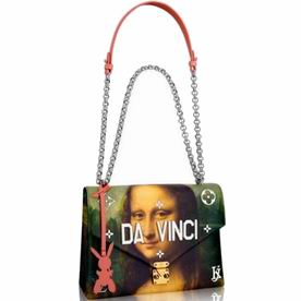 Louis Vuitton Chain Da Vinci Canvas Body bag M43376