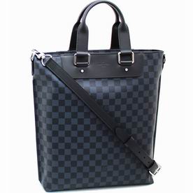 Louis Vuitton Cabas Jour Damier Cobalt 2way Tote Hand Shoulder Bag N42223