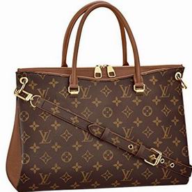 Louis Vuitton Monogram Canvas Pallas Noisette Handbag M42755