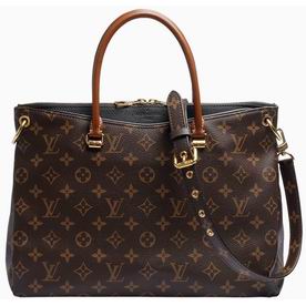 Louis Vuitton Monogram Canvas Pallas In Black M41064