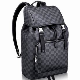 Louis Vuitton Damier Graphite Canvas Zack Backpack N40005