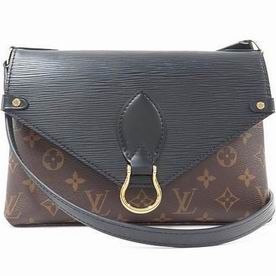 Louis Vuitton Saint Michel Monogram Canvas and Epi Leather Shoulder Bag M44030