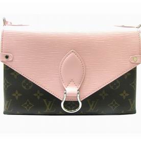 Louis Vuitton Saint Michel Monogram Canvas and Epi Leather Shoulder Bag M44033