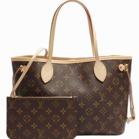 Louis Vuitton M41000 Monogram Canvas Neverfull PM Beige M41000