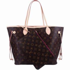 Louis Vuitton Monogram Canvas Neverfull MM Pivoine M41178