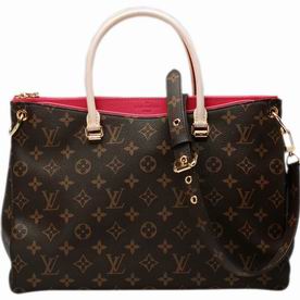 Louis Vuitton Monogram Canvas Pallas GM Peach M41147