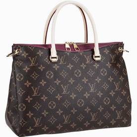Louis Vuitton Monogram canvas Pallas In Aurore M40906