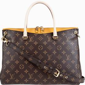 Louis Vuitton Monogram Canvas Pallas In Safran M40929