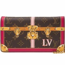 Louis Vuitton Printed Monogram Coated Canvas Pochette Weekend M62456