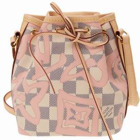 Louis Vuitton Nano noe Damier Azur Canvas Bag N60052