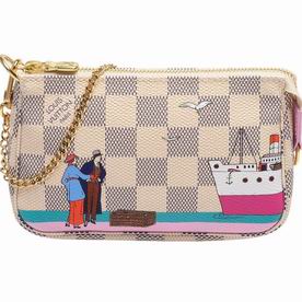 Louis Vuitton Damier White Calfskin Bag N41669