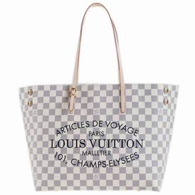 Louis Vuitton Damier Azur Canvas Cabas MM LG N41375